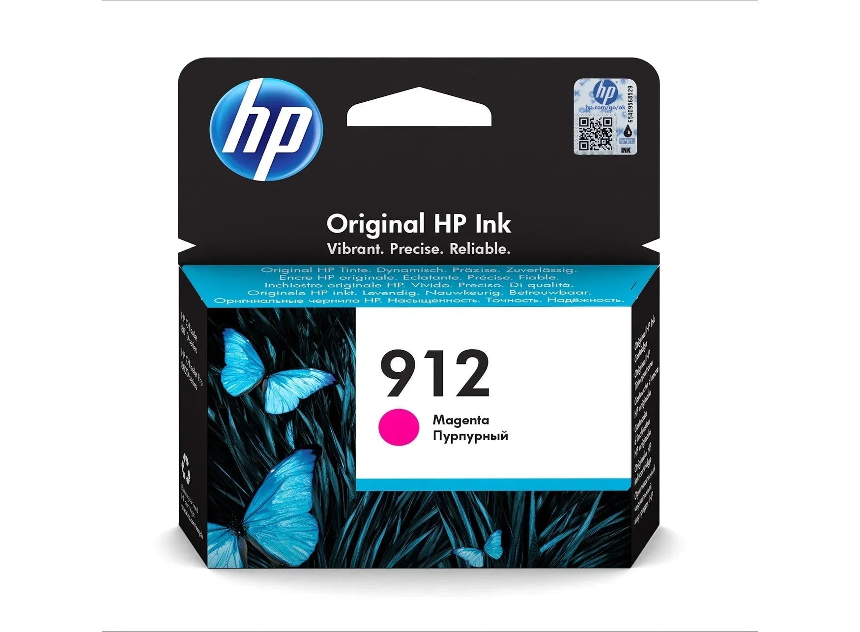 HP 912 Ink Cartridges for HP OfficeJet Pro 8022 8012 8017 printers Magenta OneCart