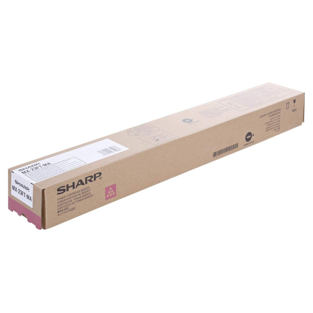 Sharp MX-23FT-MA Magenta Toner Cartridge, High-Yield, Compatible with Sharp MX-2310, MX-2610, MX-3110 Series Printers OneCart