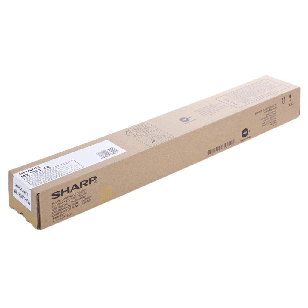 Sharp MX-23FT-YA Yellow Toner Cartridge, High-Yield, Compatible with Sharp MX-2310, MX-2610, MX-3110 Series Printers OneCart
