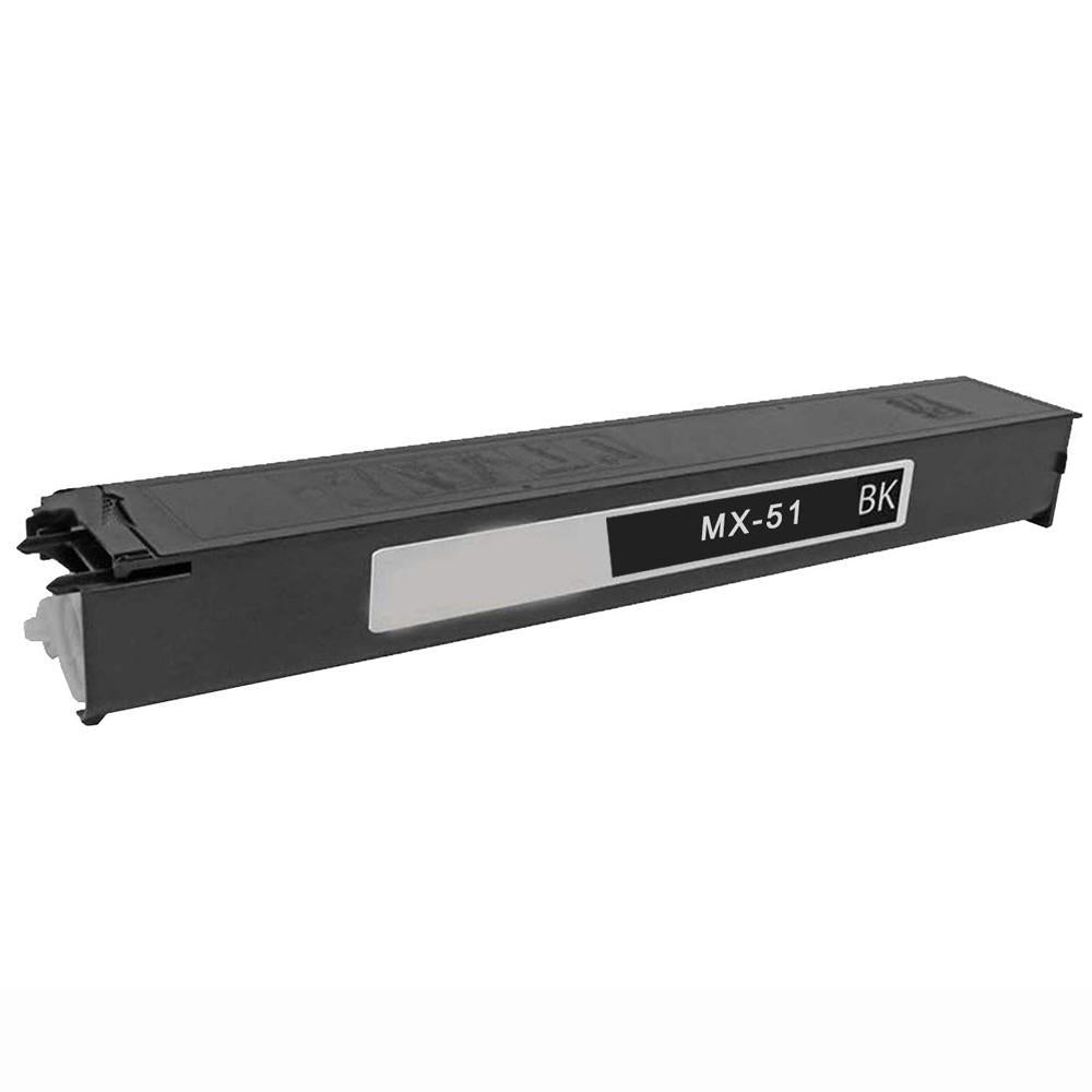 Sharp MX-51NTBA Black Toner Cartridge for MX-4110N, MX-4111N, MX-5110N, MX-5111N | MX-51NTBA