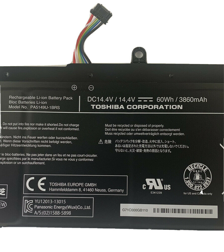 60Wh Toshiba Tecra Z40 Z50 Laptop Battery PA5149U-1BRS for Tecra Z40-A-16V, Z50-A-12N, Z50-A-05Y, Z40-A-164 OneCart