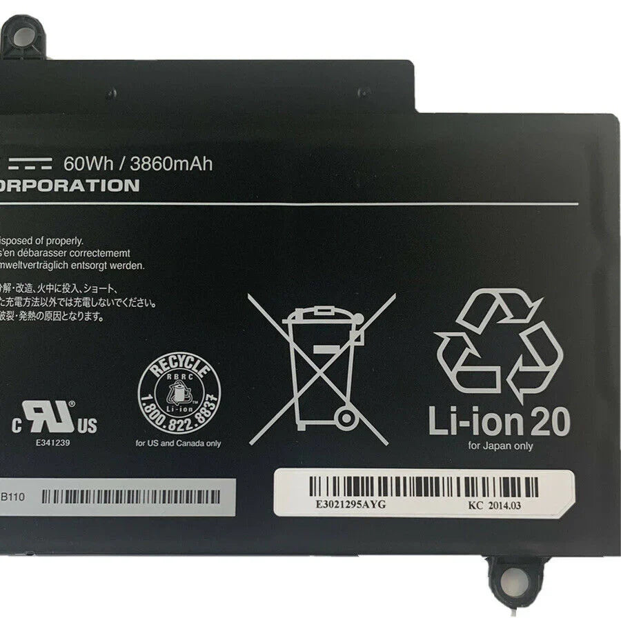 60Wh Toshiba Tecra Z40 Z50 Laptop Battery PA5149U-1BRS for Tecra Z40-A-16V, Z50-A-12N, Z50-A-05Y, Z40-A-164 OneCart