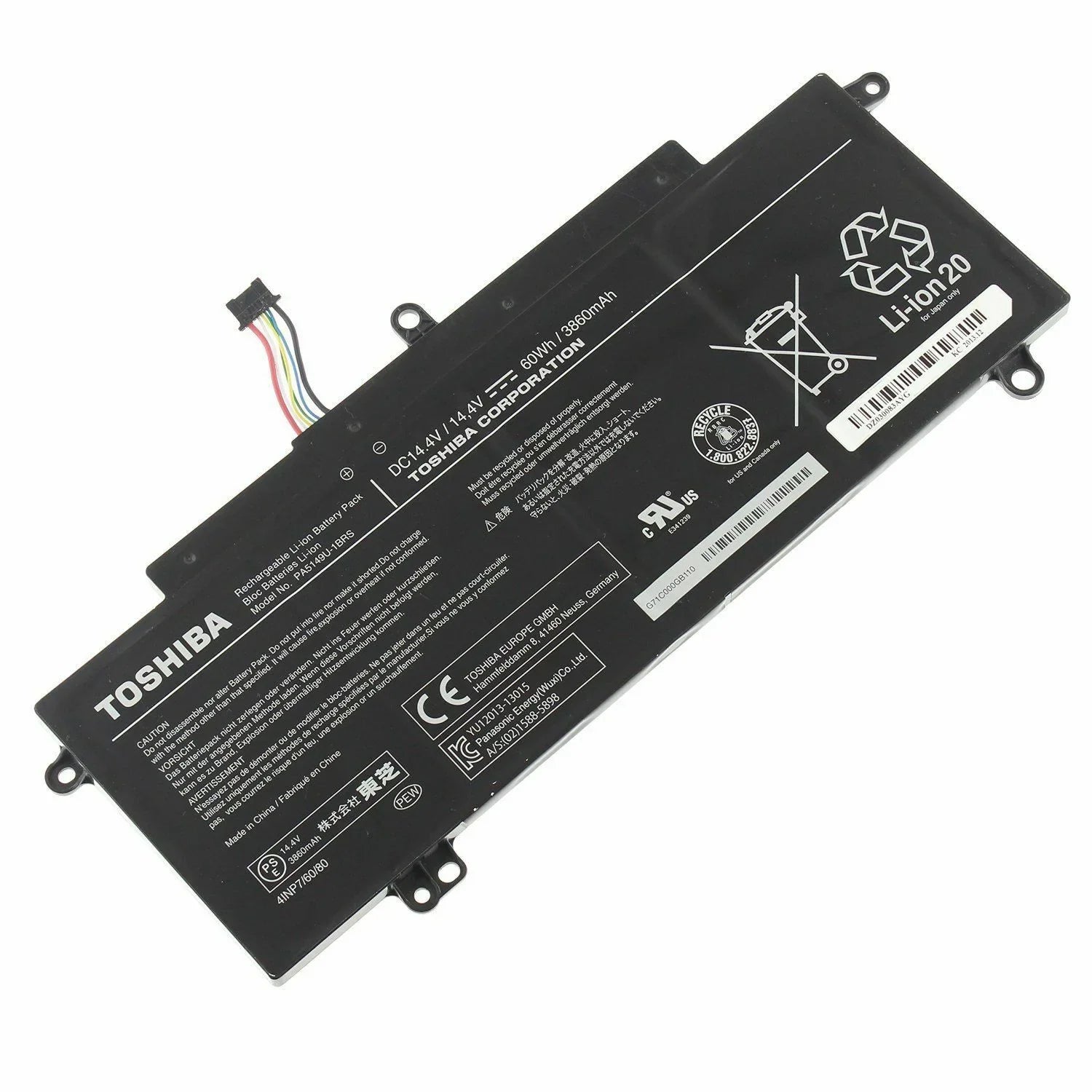 60Wh Toshiba Tecra Z40 Z50 Laptop Battery PA5149U-1BRS for Tecra Z40-A-16V, Z50-A-12N, Z50-A-05Y, Z40-A-164 OneCart