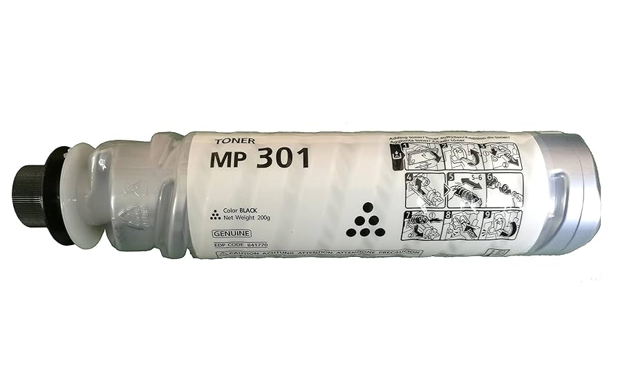 Ricoh MP 301 Black Toner Cartridge, High-Yield, Compatible with Ricoh Aficio MP 301SP, MP 301, MP 301DN, MP 301SF, MP 301SPF Printers OneCart