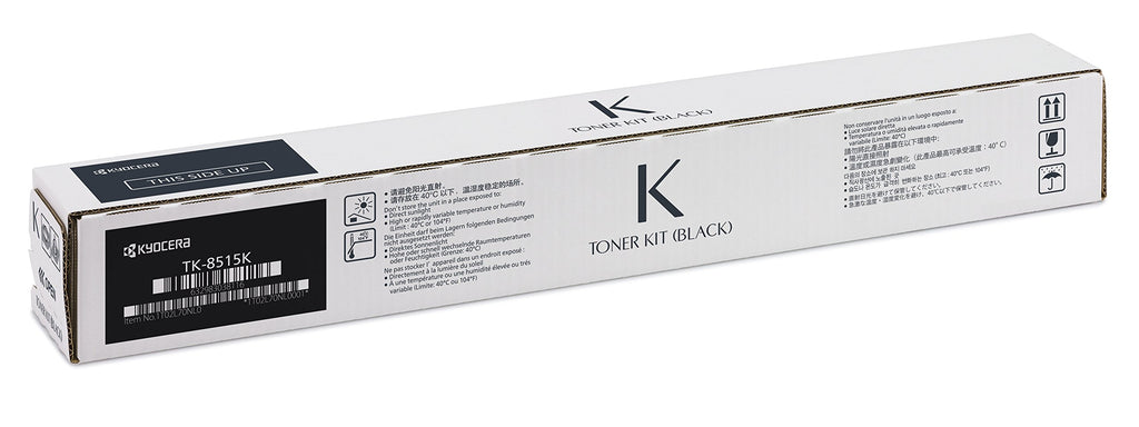 Kyocera TK-8515K Black Original Toner Cartridge for Kyocera Taskalfa 5053ci, 6053ci, 7053ci, 8053ci Genuine High-Yield Laser Toner | TK-8515K OneCart