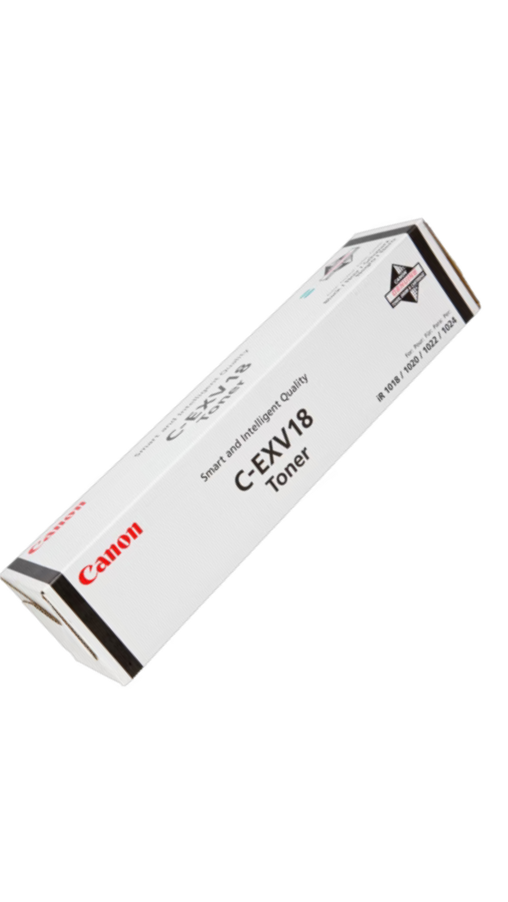Canon C-EXV 18 Black Toner Cartridge (0386B002) | 8,400 Page Yield | Genuine Canon Toner OneCart