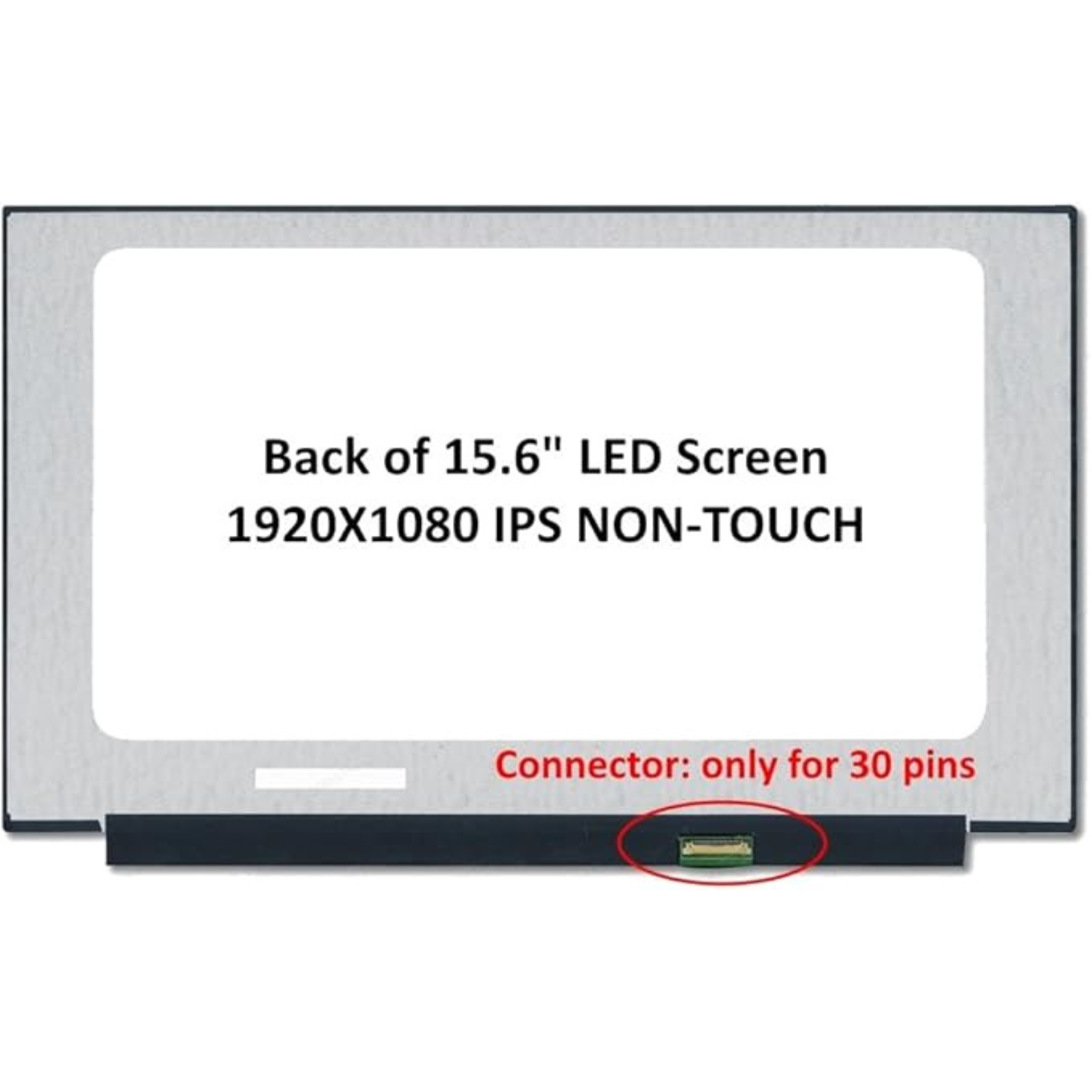 15.6" IPS FHD 1080P Matte Laptop LED LCD Replacement Screen, Compatible with B156HAN02.1 / B156HAN02.1 HW0A / B156HAN02.1 HW1A OneCart