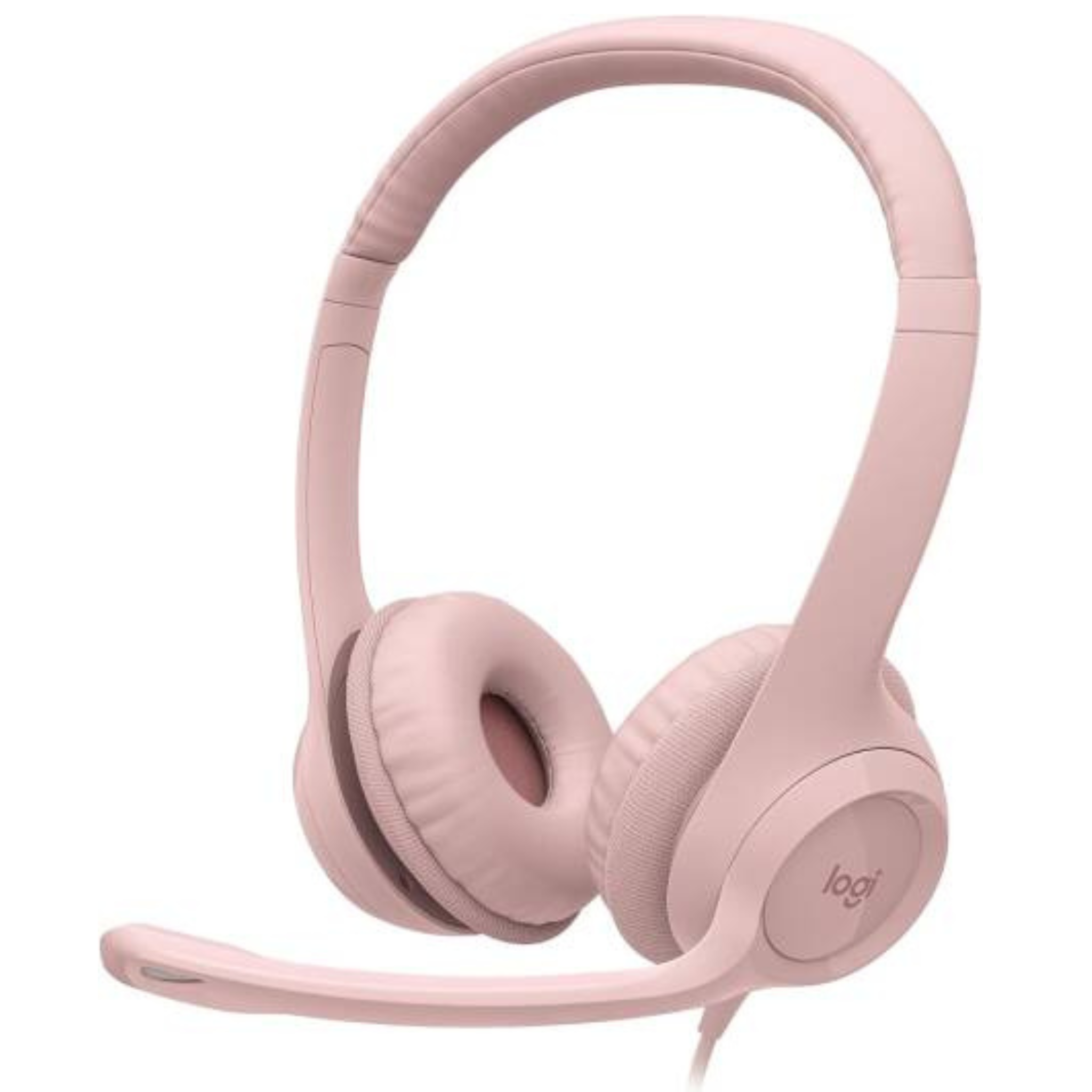Logitech H390 USB Computer Headset with Enhanced Digital Audio and Inline Controls – Rose OneCart