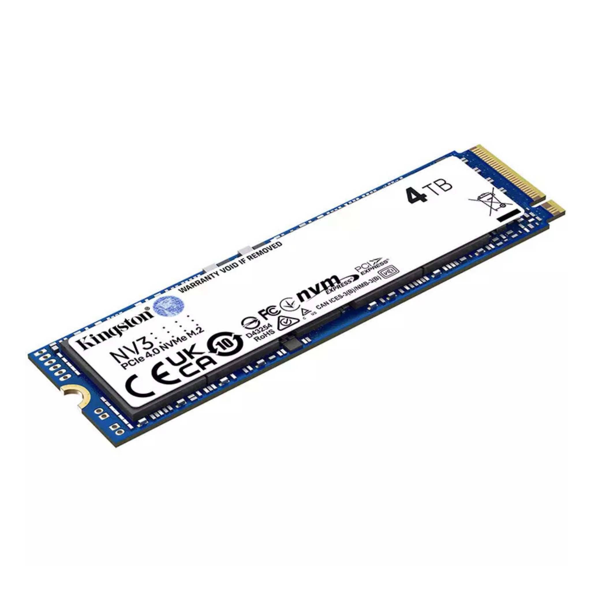 Kingston NV3 PCIe 4.0 NVMe Internal SSD – 4TB M.2 2280, Ultra-Fast Storage with 6000 MB/s Read &amp; 5000 MB/s Write OneCart