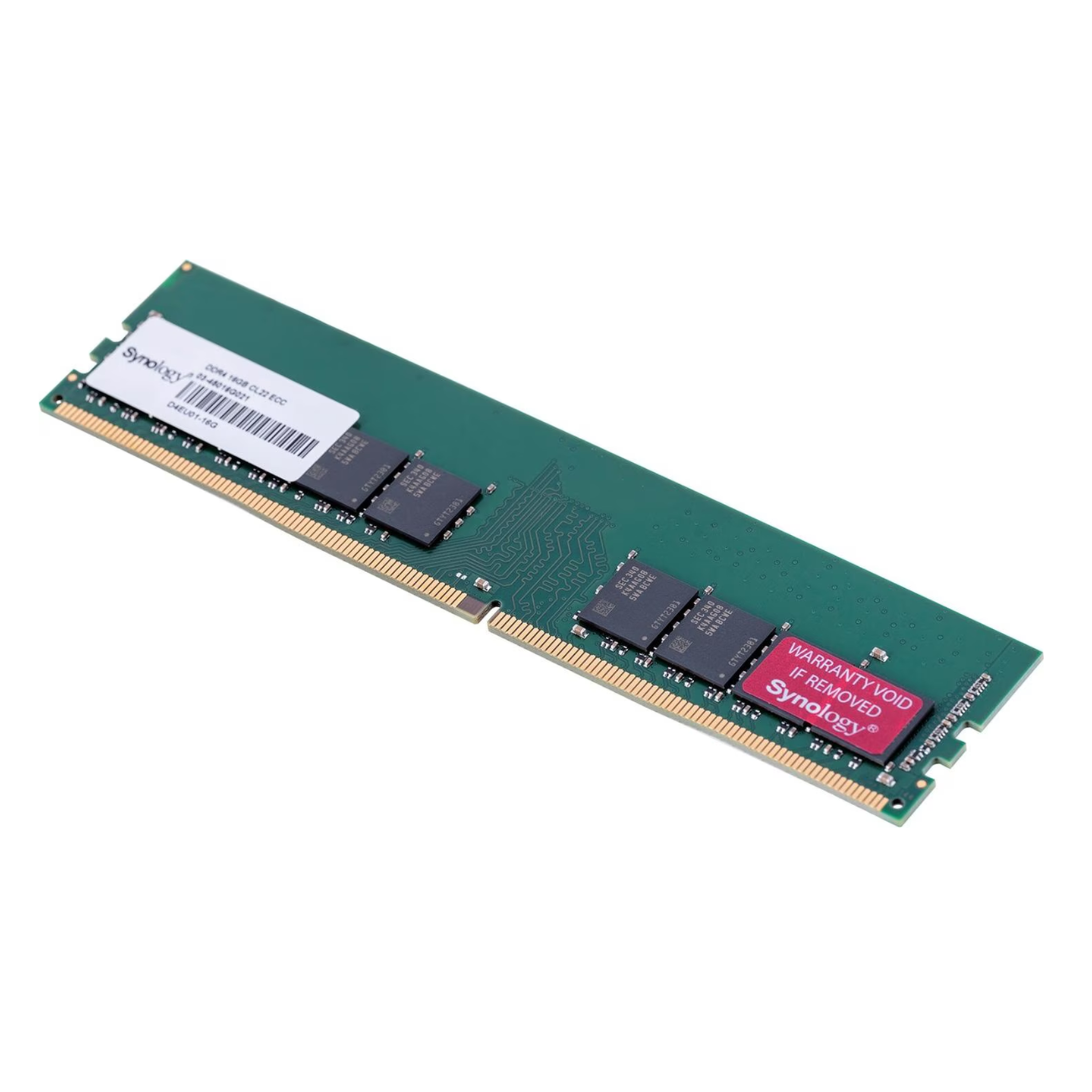 Synology 8GB DDR4 UDIMM ECC Server Memory Module, 8GB (1 x 8GB), Unbuffered, 288-Pin, 1.2V | D4EU01-8G OneCart