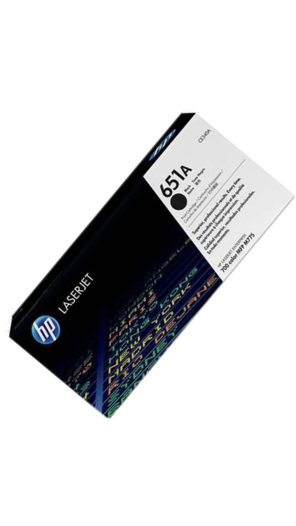 HP 651A Black LaserJet Toner Cartridge OneCart