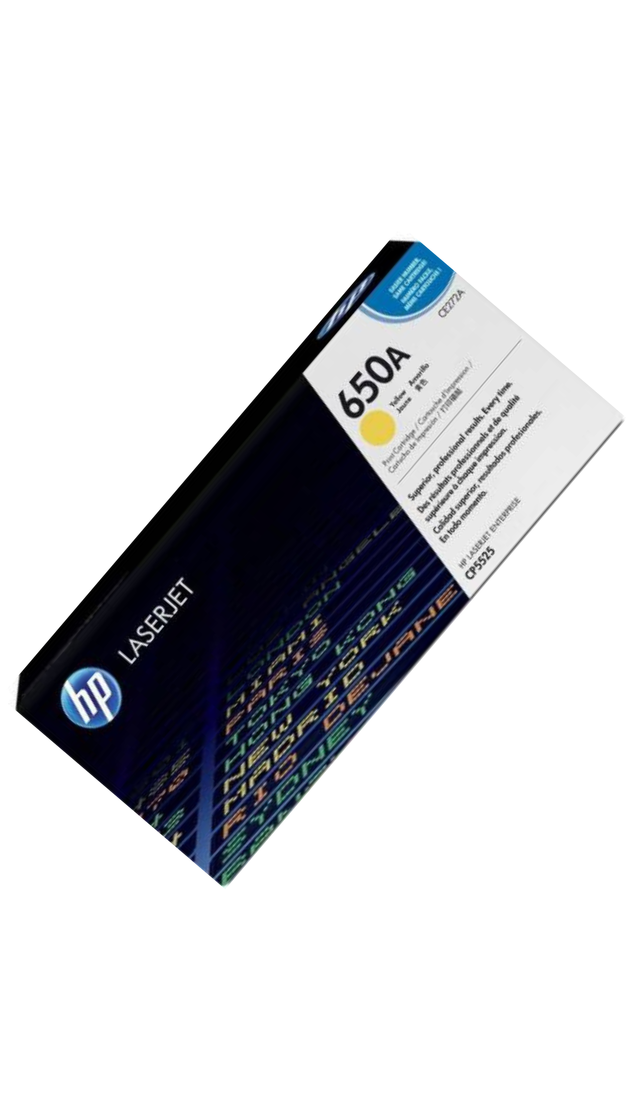 HP 650A Yellow Laserjet High Yield Toner Cartridge OneCart