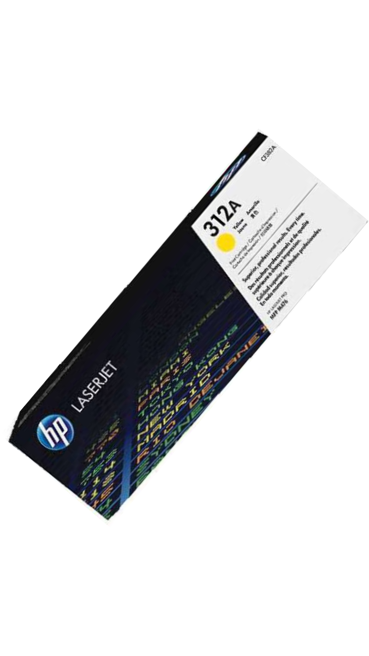 HP 312A Yellow Original LaserJet Toner Cartridge OneCart