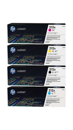 HP 312A 4 Piece Multicolour Original LaserJet Toner Cartridge OneCart