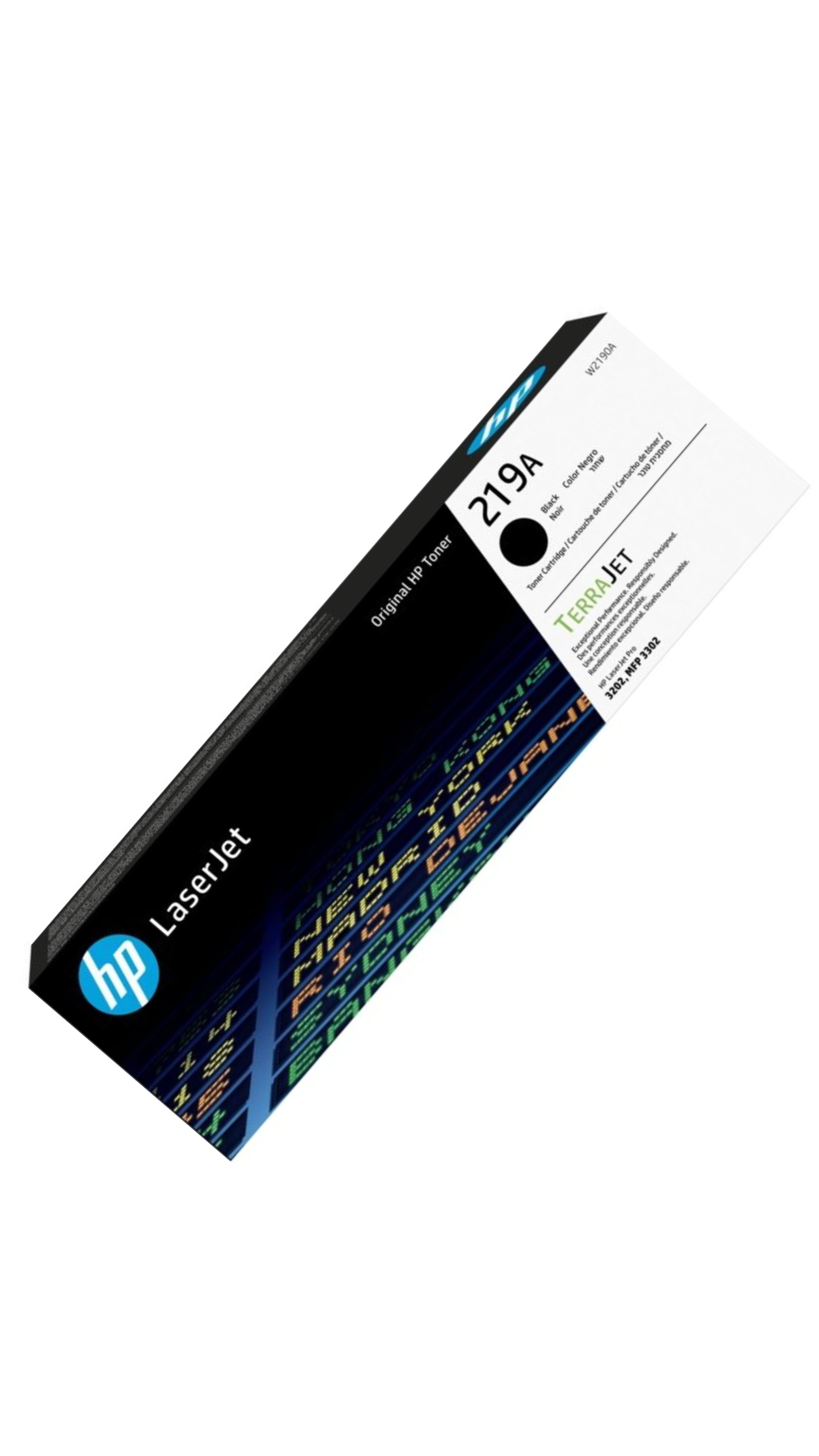 HP 219A, Black Original Toner Cartridge, W2190A OneCart