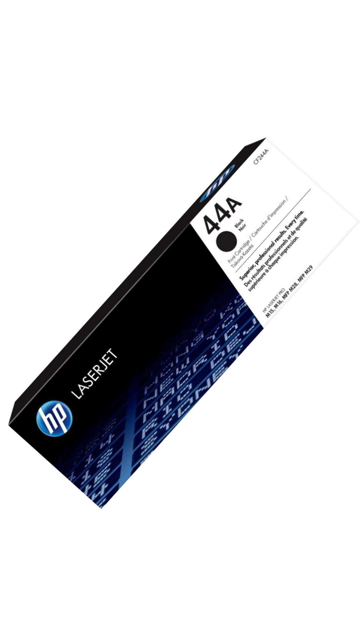 HP 44A Black Original Laserjet Toner Cartridge CF244A OneCart