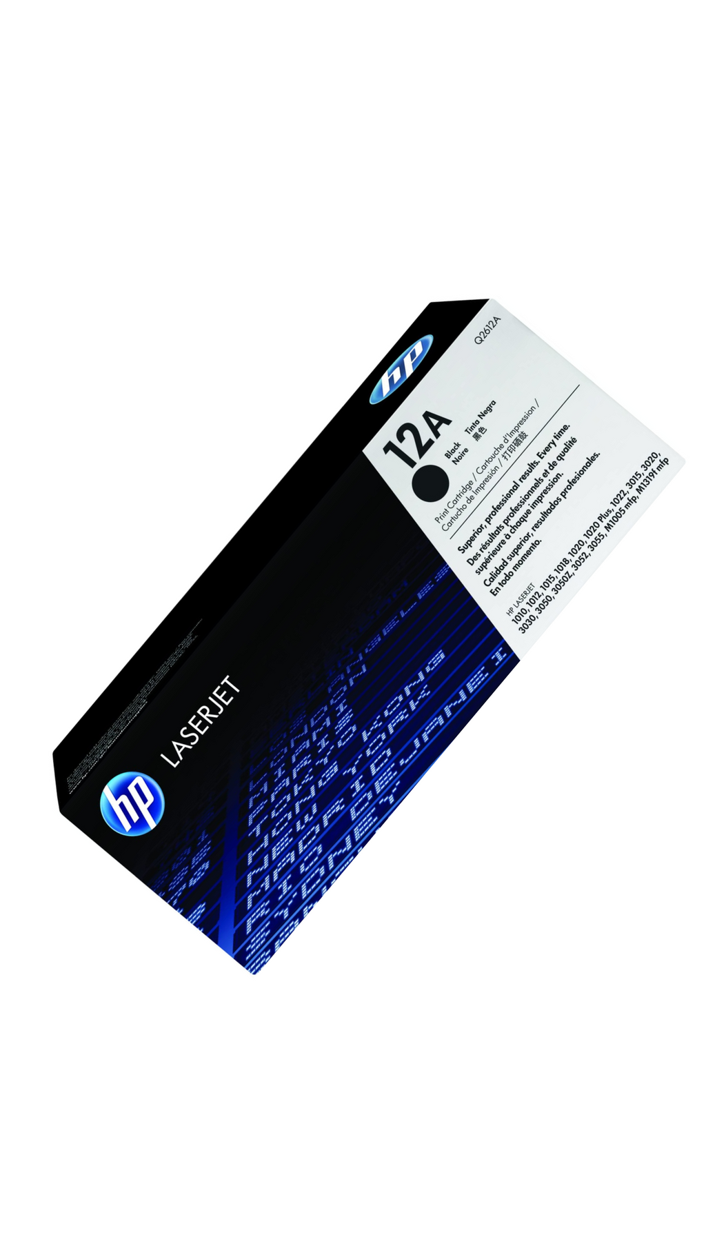 HP 12A Black Original LaserJet Toner Cartridge OneCart