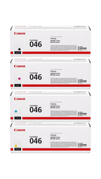 Canon 046 Toner Cartridges - Black, Cyan, Magenta, Yellow for Superior Printing Quality OneCart