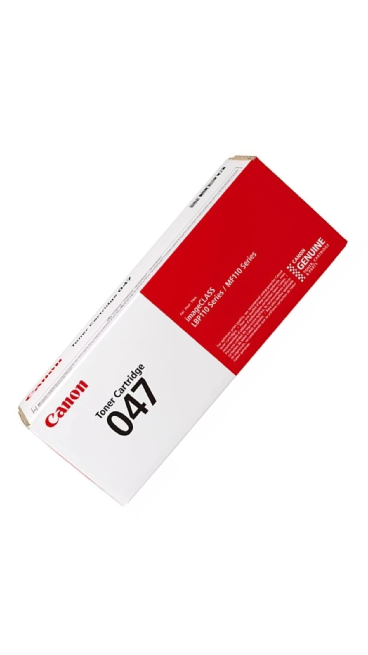 Canon 047 Black Toner Cartridge - Genuine Canon Toner for Crisp Prints OneCart