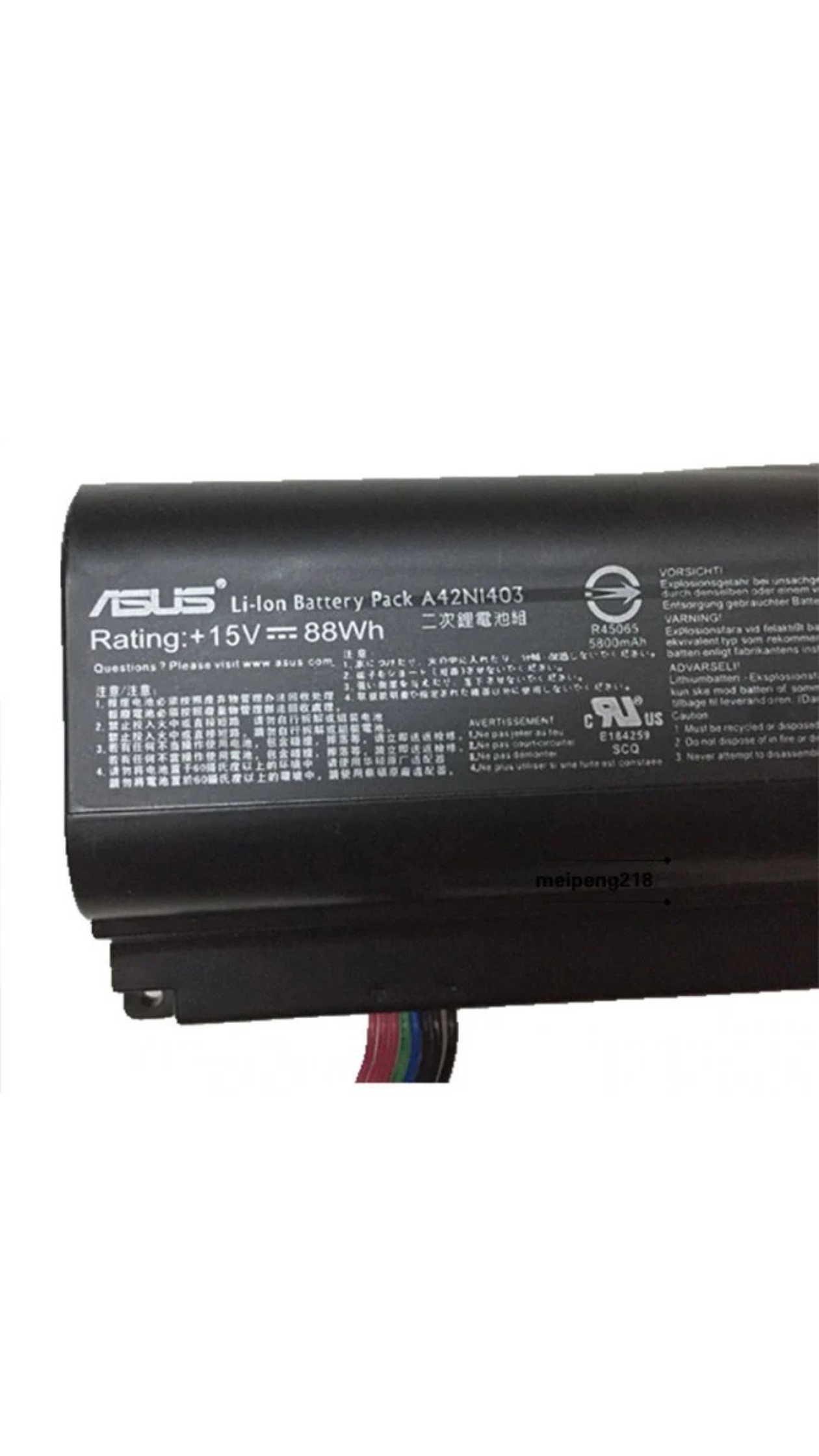Original A42N1403 Asus Rog G751J-BHI7T25 Laptop Battery OneCart