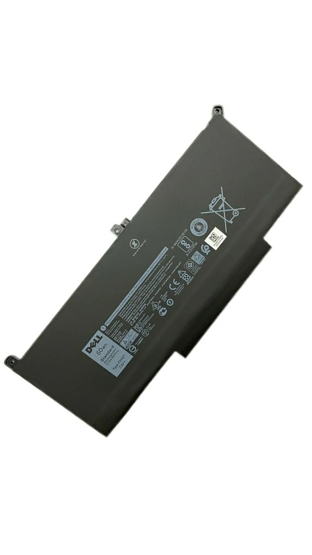 New Genuine F3YGT Dell Latitude 7480, E7480 60Wh 7.6V Laptop Battery OneCart