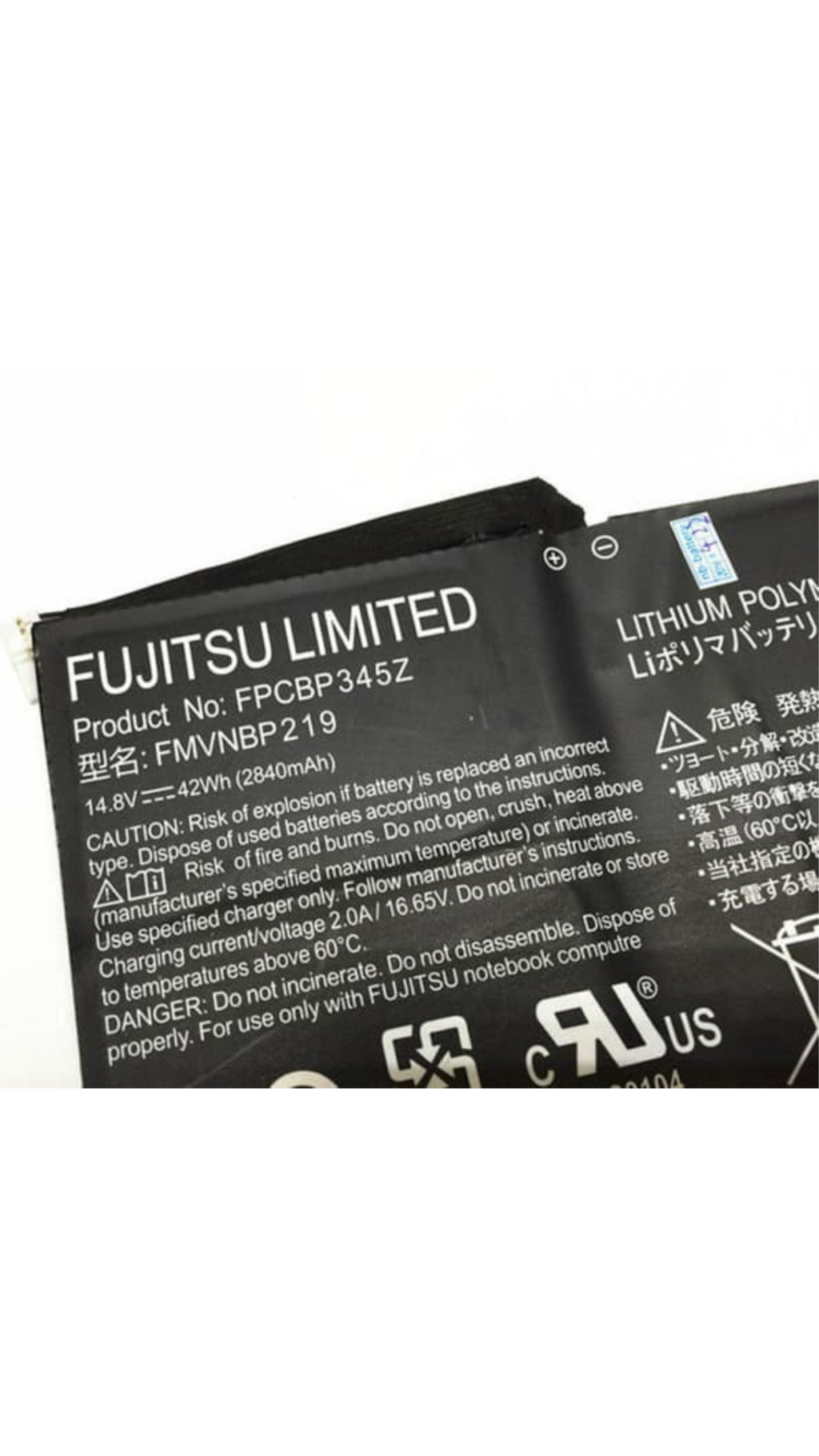 Original Fujitsu FMVNBP219 FPCBP345Z FPB0280 LifeBook UH572 UH552 Ultrabook Laptop Battery OneCart