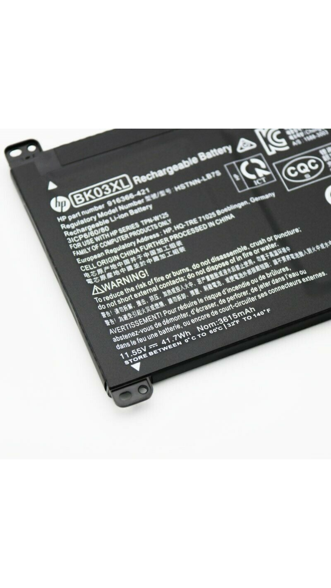 Original BK03XL HP Pavilion X360 14-BA016UR, HSTNN-UB7G TPN-W125 916366-541 916811-855 Tablet Laptop Battery OneCart