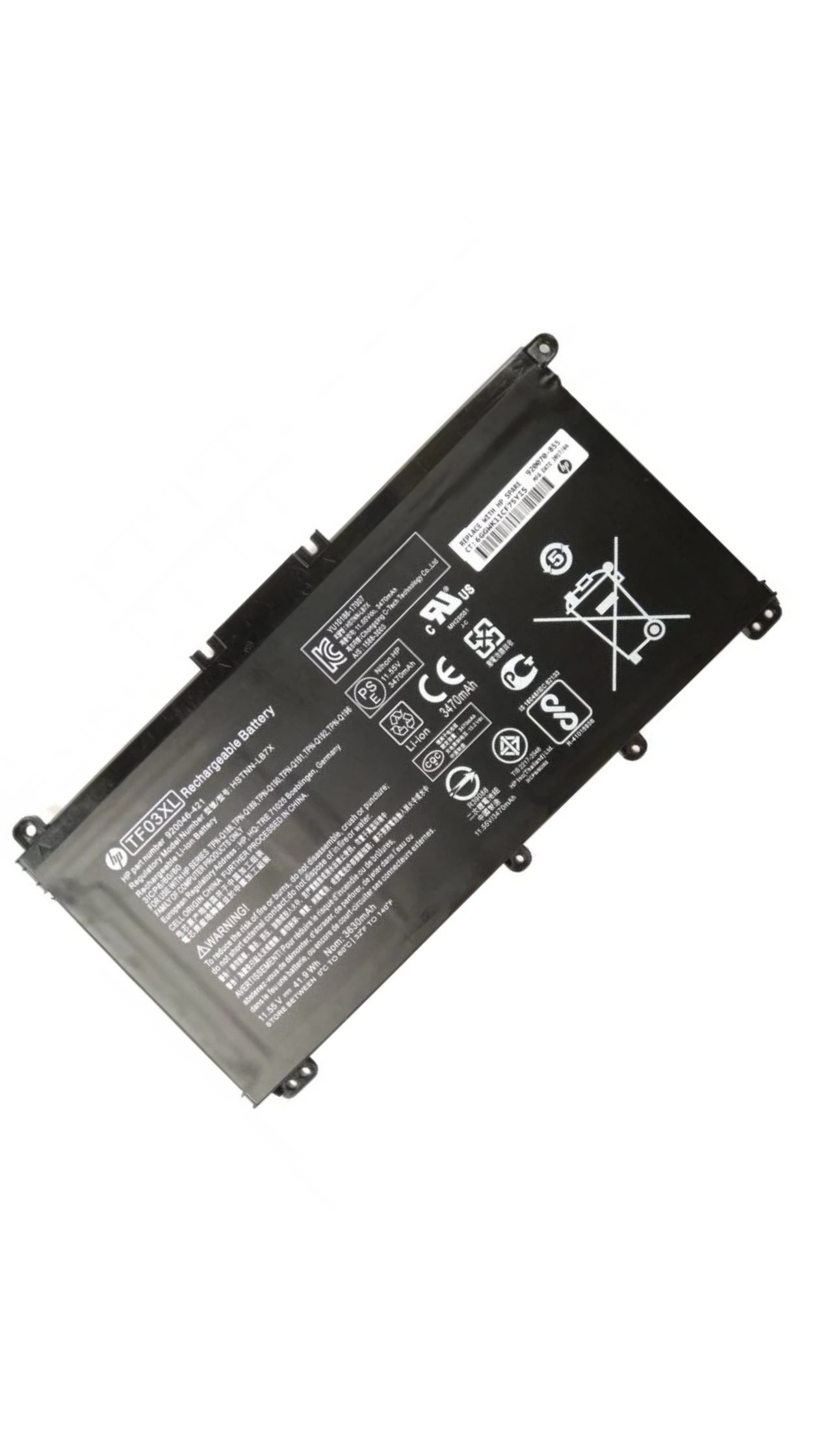 Original TF03XL, HT03XL HP Pavilion 14-CF, 14-CK, 14-BK, 14-BF, 15-CS, 15-CW, 15-DA, 15-DB, 15-DQ, 17-BY, 14-CM Laptop Battery OneCart