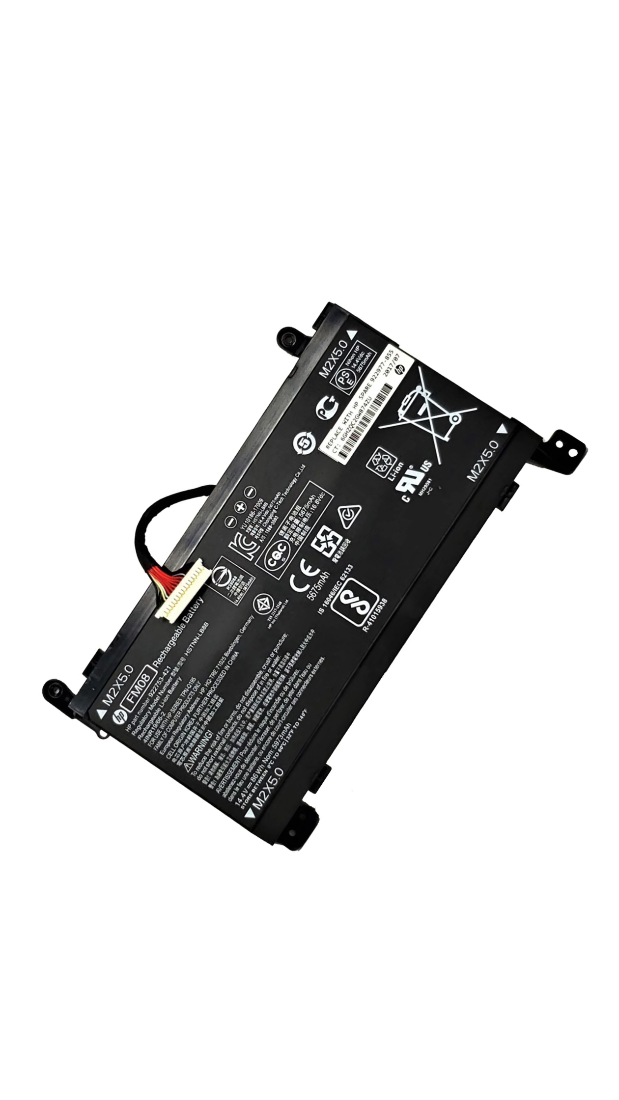 Original FM08 HP Omen 17-an014ng HSTNN-LB8B 922753-421 922977-855 Series 16 Cables Laptop Battery OneCart
