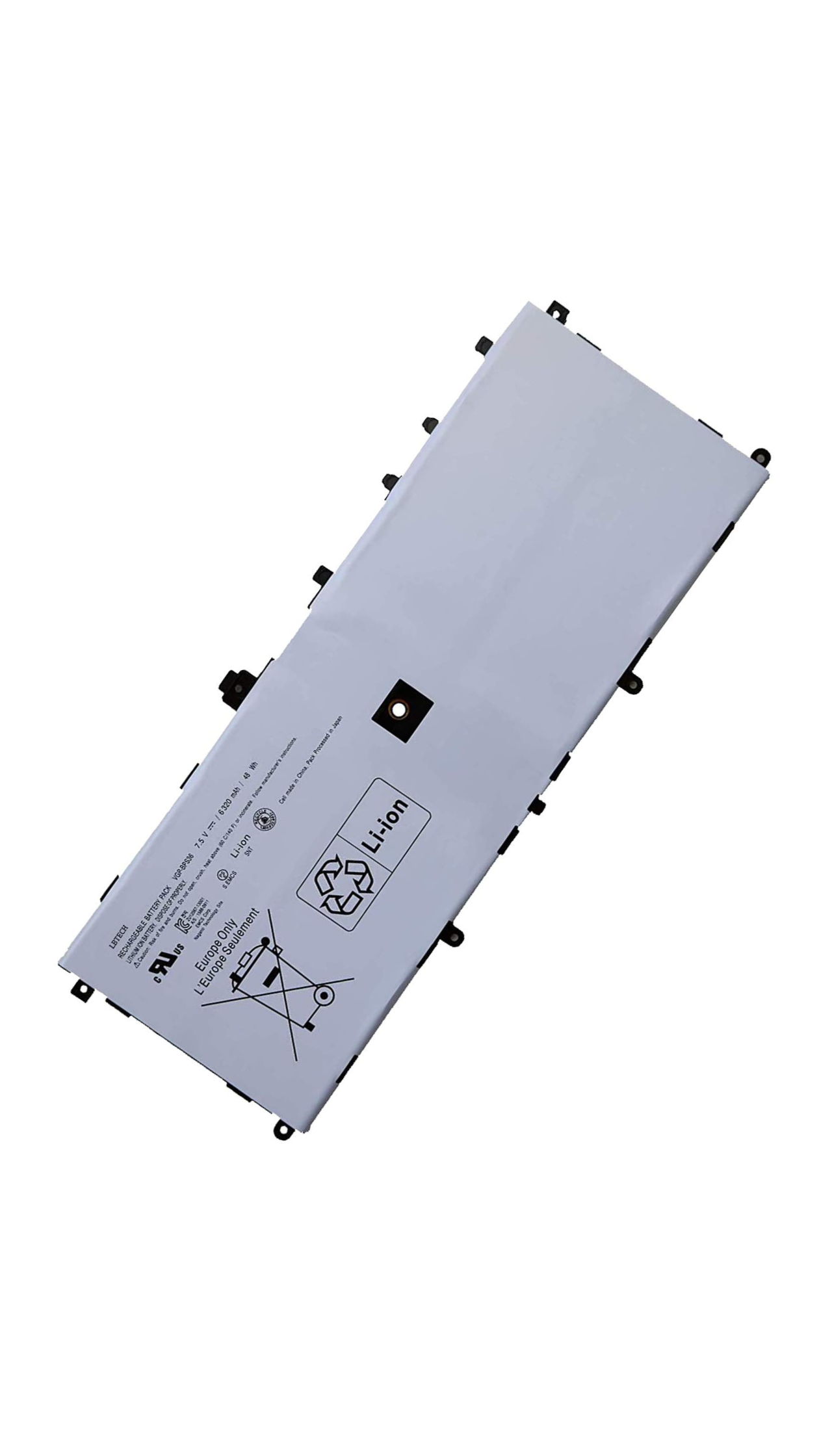 Genuine VGP-BPS36 Compatible with Sony Vaio Duo 13 Convertible Touch 13.3" Laptop Battery 48Wh 6320mAh 7.5V SVD13211CG SVD1321BPXB Series OneCart