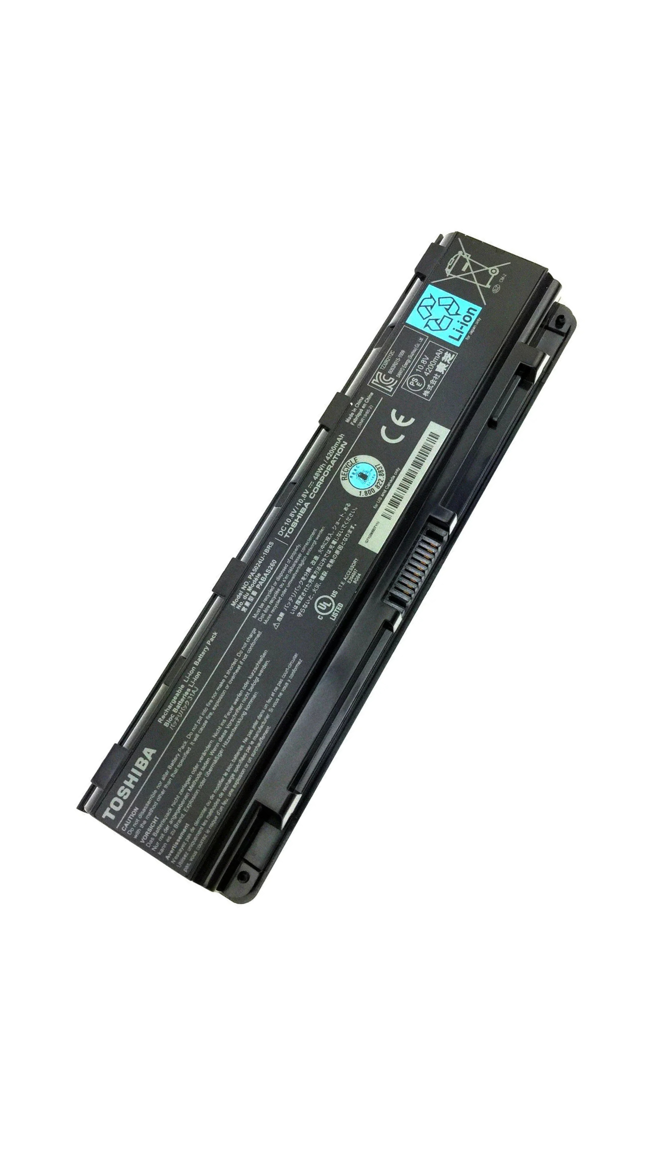 Toshiba Qosmio T752 Laptop Battery - Original PA5023U-1BRS PA5024U-1BRS PA5026U Compatible Replacement for C855 L855 L870 M805 OneCart
