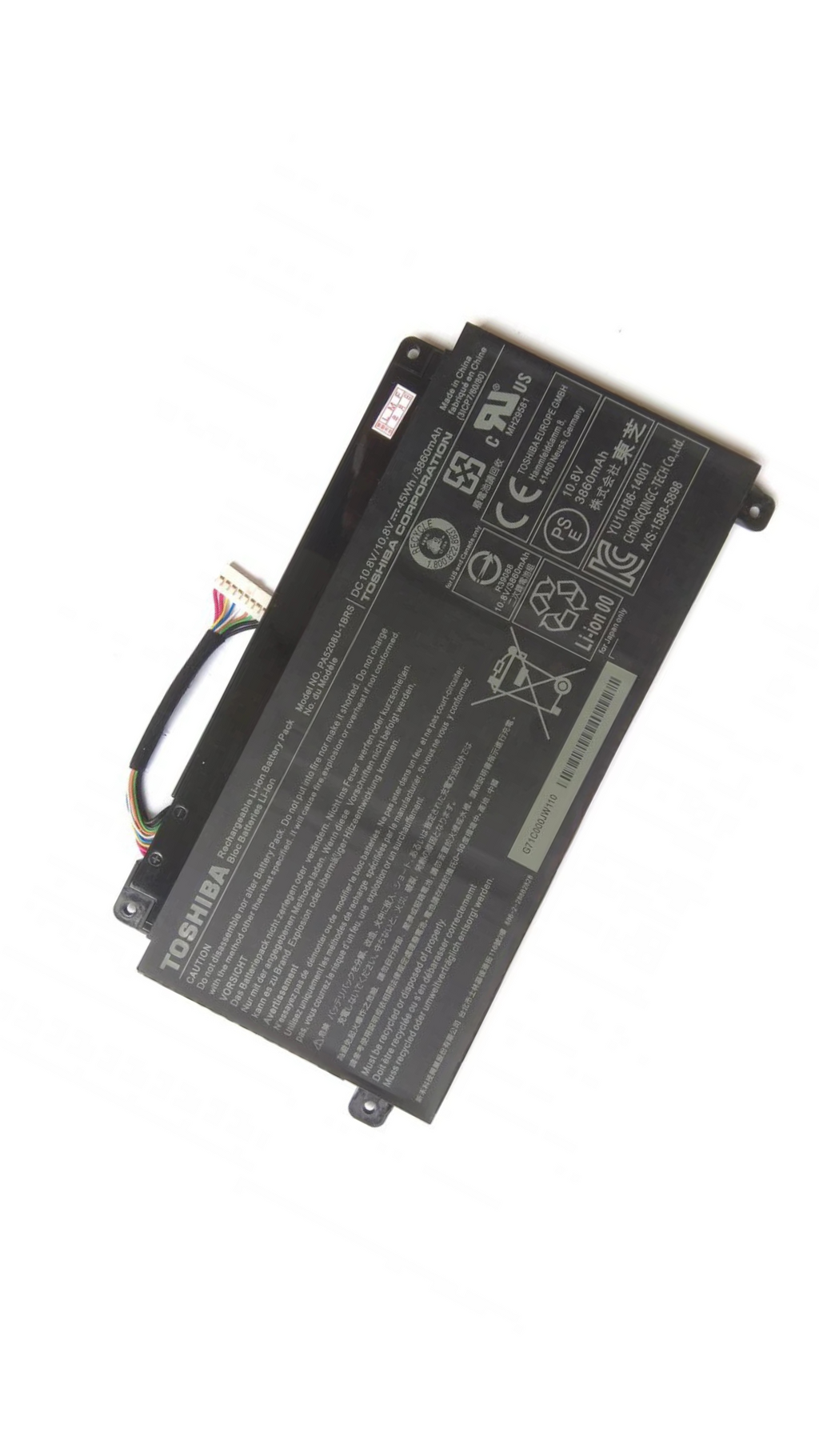 Original PA5208U-1BRS Toshiba Satellite P55W Laptop Battery for E45W E45W-C4200X E45W-C4200 P55W-C5204 OneCart