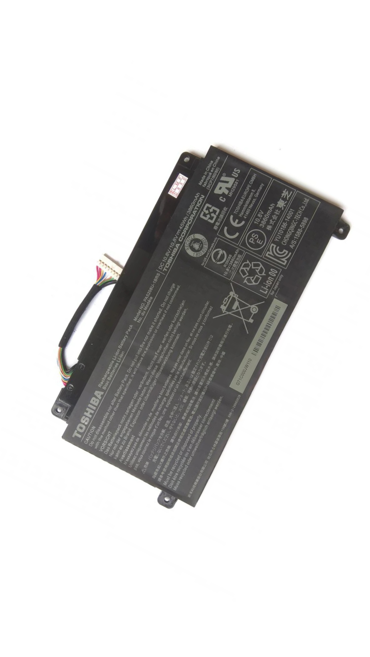 Original PA5208U-1BRS Toshiba Satellite P55W Laptop Battery for E45W E45W-C4200X E45W-C4200 P55W-C5204 OneCart
