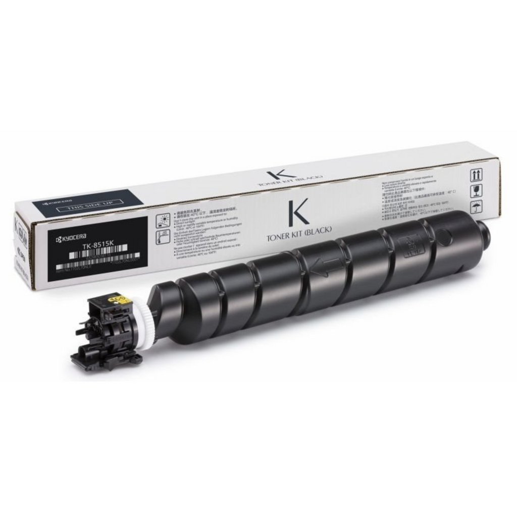 Kyocera TK-8515K Black Original Toner Cartridge for Kyocera Taskalfa 5053ci, 6053ci, 7053ci, 8053ci Genuine High-Yield Laser Toner | TK-8515K OneCart