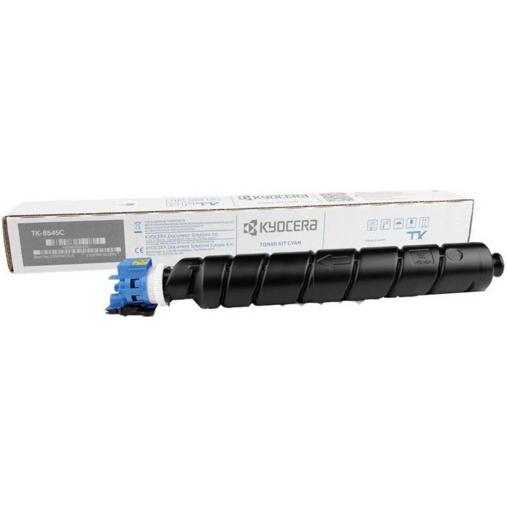 Kyocera TK-8545 Cyan Compatible Toner Cartridge for Kyocera Taskalfa 4054ci, 5054ci, 6054ci, 7054ci, 5550ci – High-Yield 30,000 Pages, Premium Laser Print Quality | TK-8545C OneCart
