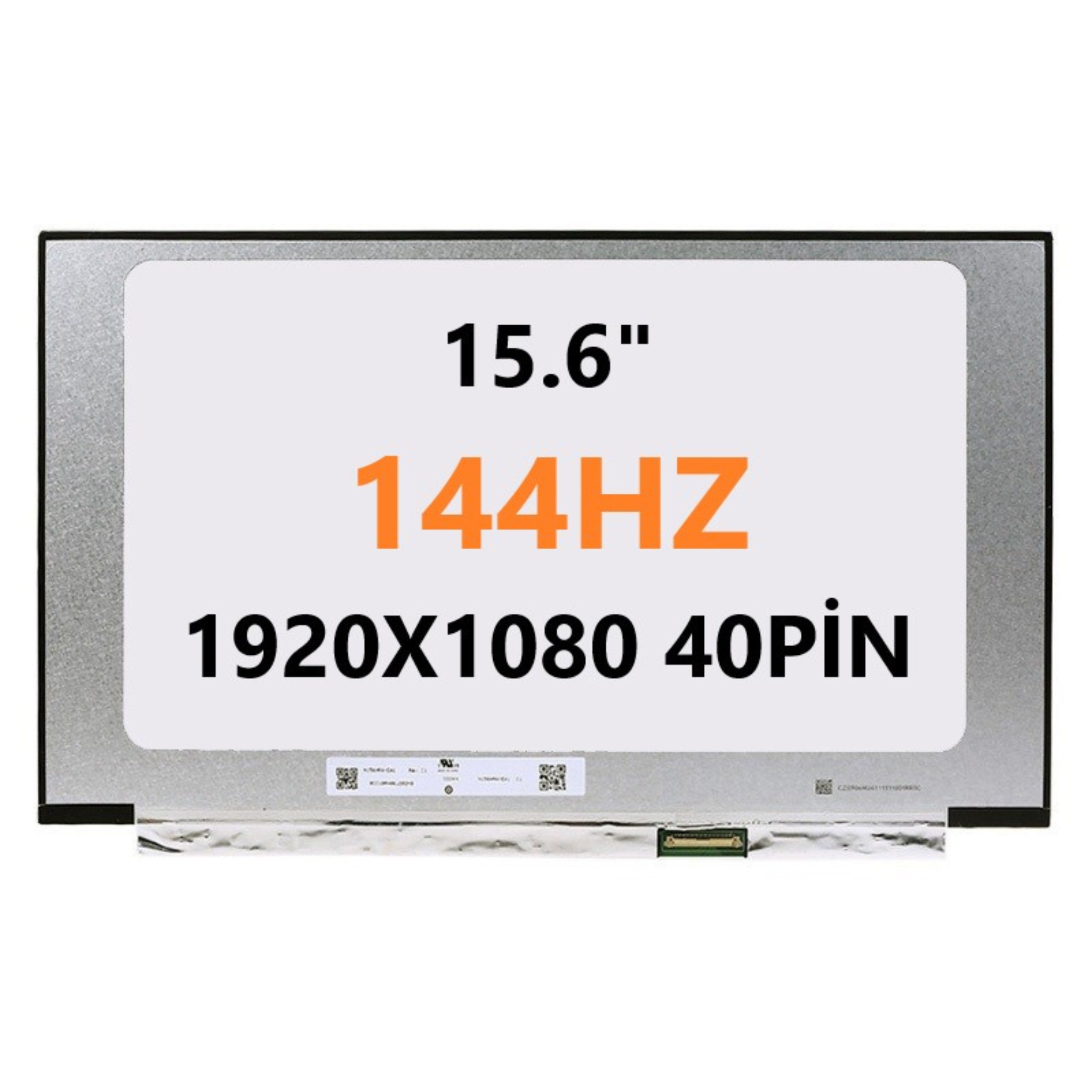 15.6" FHD Replacement Laptop Screen for HP Pavilion Gaming 15-DK1002NE / 15-DK1009NE | 1920×1080 LED Display Panel, 40-Pin Connector OneCart