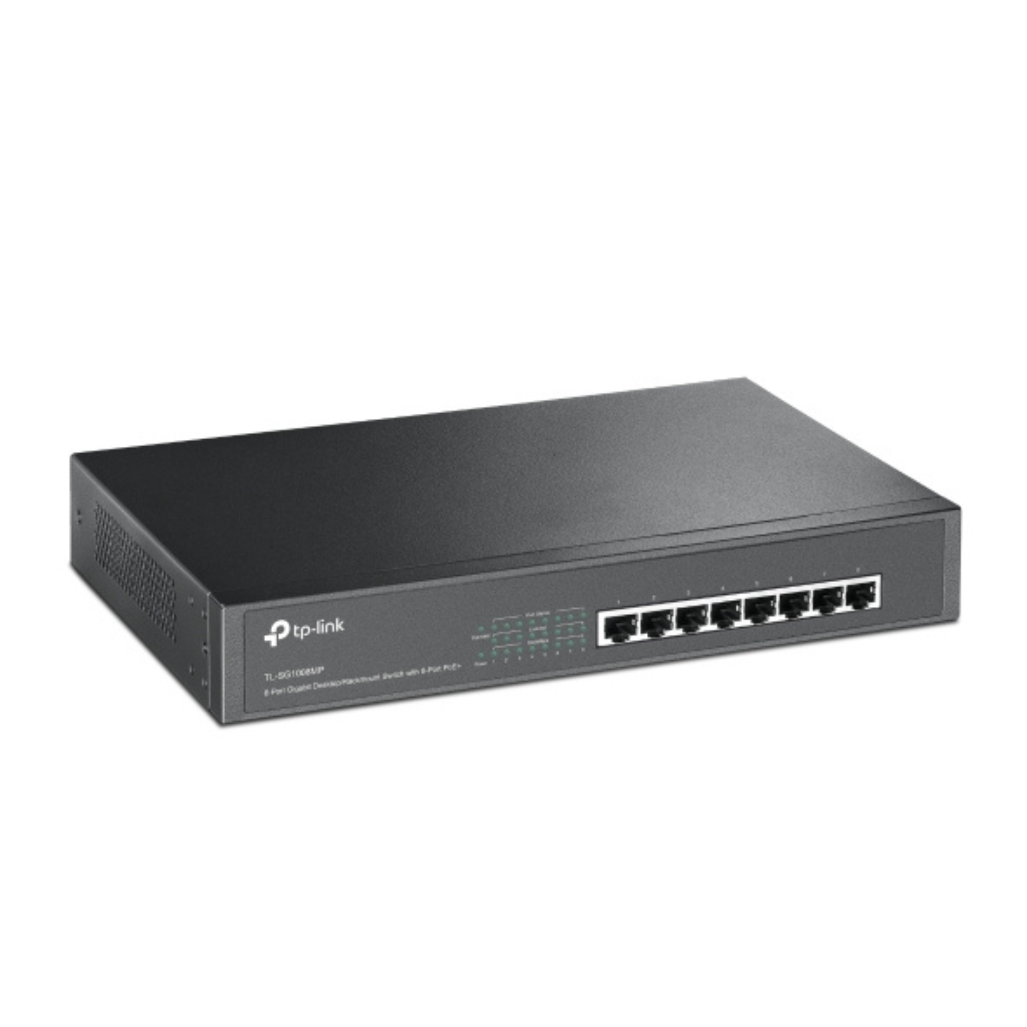 TP-Link TL-SG1008MP 8-Port Gigabit Desktop &amp; Rackmount Switch with 8-Port PoE+ | 126W High-Power PoE Budget, Unmanaged Plug-and-Play Design, Metal Housing, Ideal for CCTV, Access Points, VoIP, Small Business and Enterprise Networks OneCart