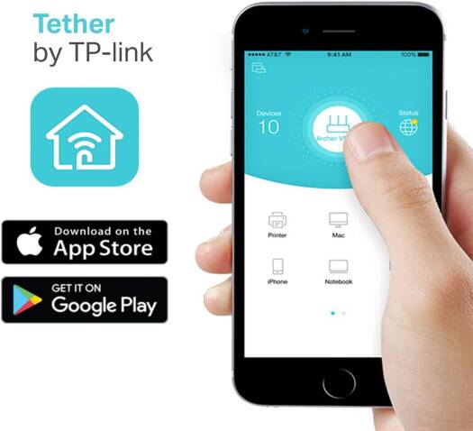 TP-Link Archer C50 AC1200 Dual Band Wireless Cable Router 1200 Mbps WiFi Speed, 4 Antennas, MU-MIMO, IPv6, Parental Controls | ARCHER C50 OneCart