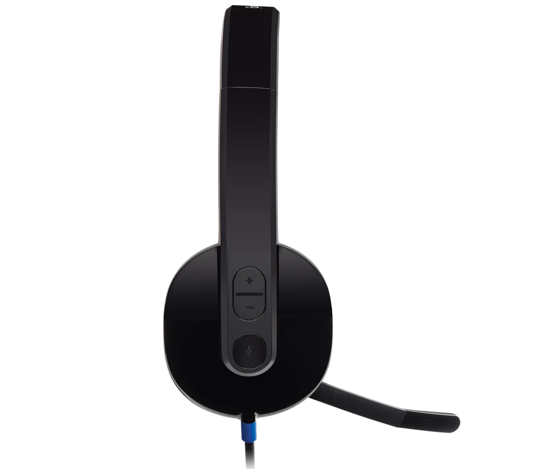 Logitech High-Performance USB Headset H540 for Windows and Mac | Skype Certified Stereo Headphones with Noise-Cancelling Microphone, On-Ear Controls, and Mute Indicator Light OneCart