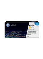 HP 650A Yellow Laserjet High Yield Toner Cartridge OneCart