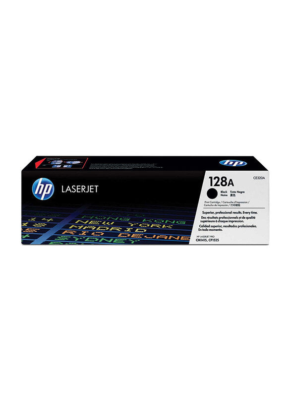 HP 128A Black Original LaserJet Toner Cartridge OneCart