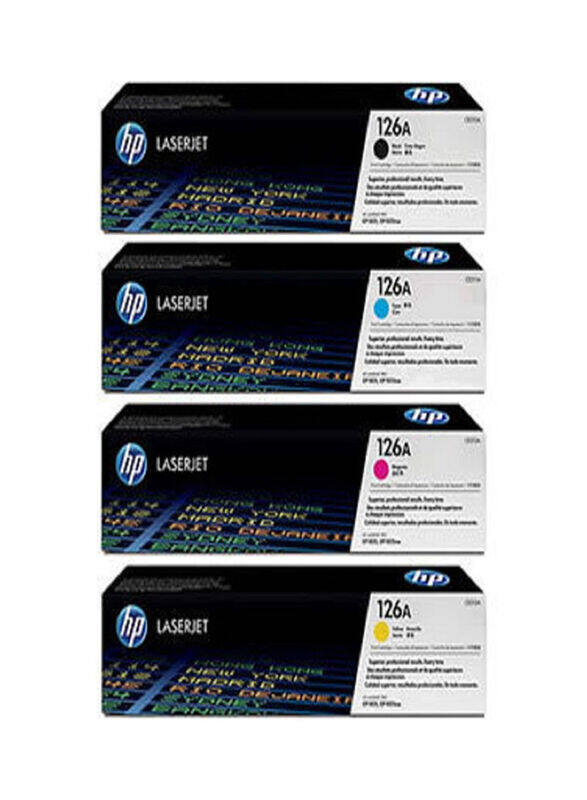 HP 126A Multicolour Original LaserJet Ink Toner Cartridge Set OneCart