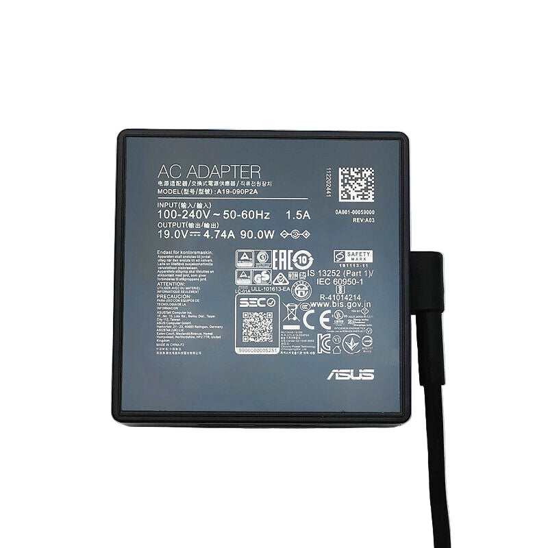 Original Asus 90W Asus Laptop Charger for Asus VivoBook S400CA-UH51, UX310, UX31A, A555LB-XX411T ADP-90YD B JS Bazar