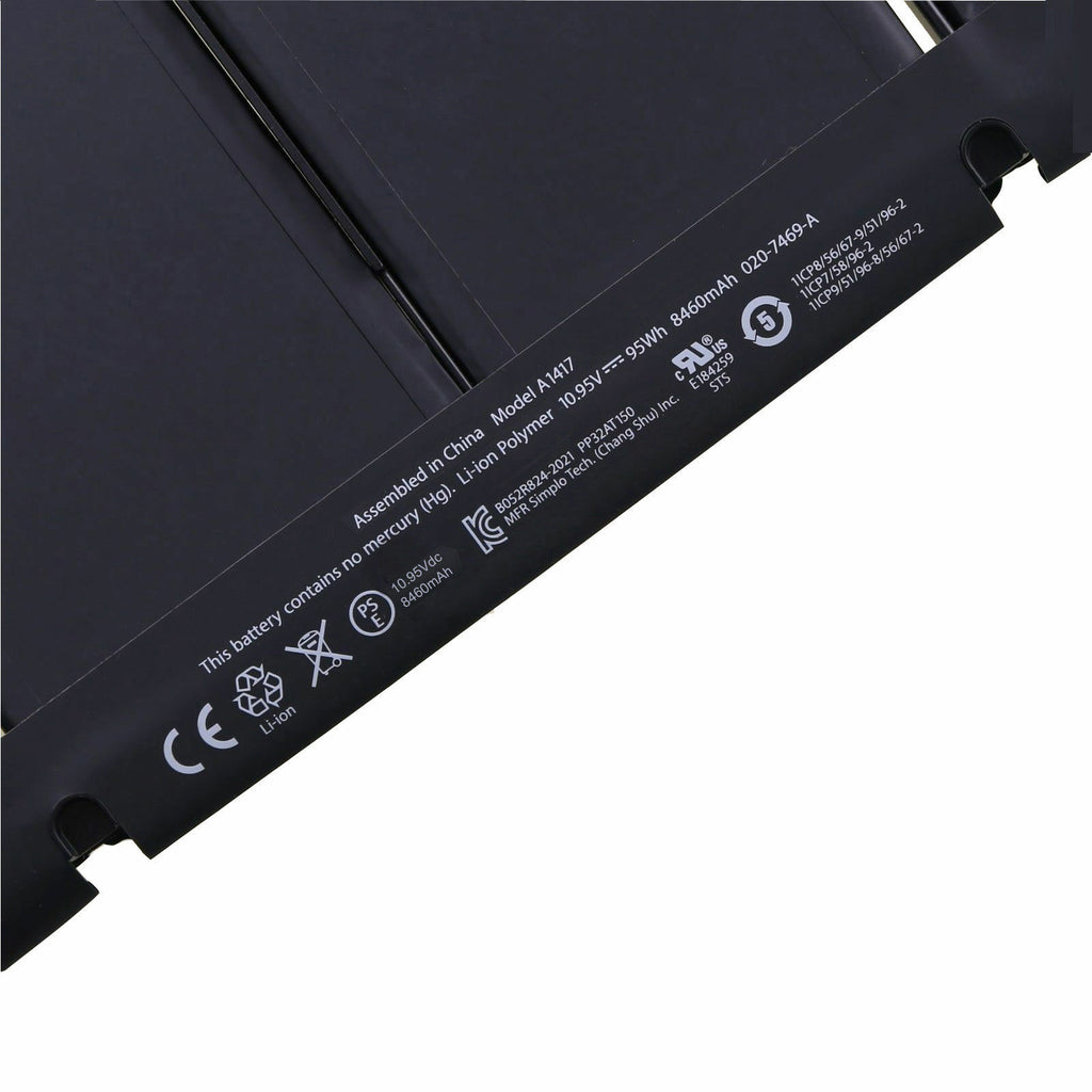 Apple A1417 MacBook Pro 15-inch Retina (A1398) 2012/2013 Battery OneCart