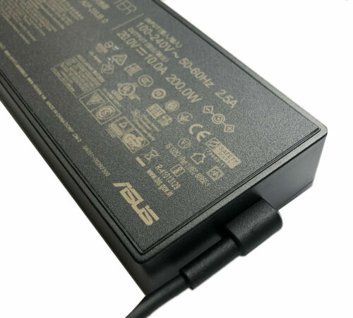 Original Asus Charger for Asus ROG Zephyrus G15 GA503QS GA503QR, G513QC-HN008T Asus Laptop Adapter ADP-200JB D 20V 10A 200W JS Bazar