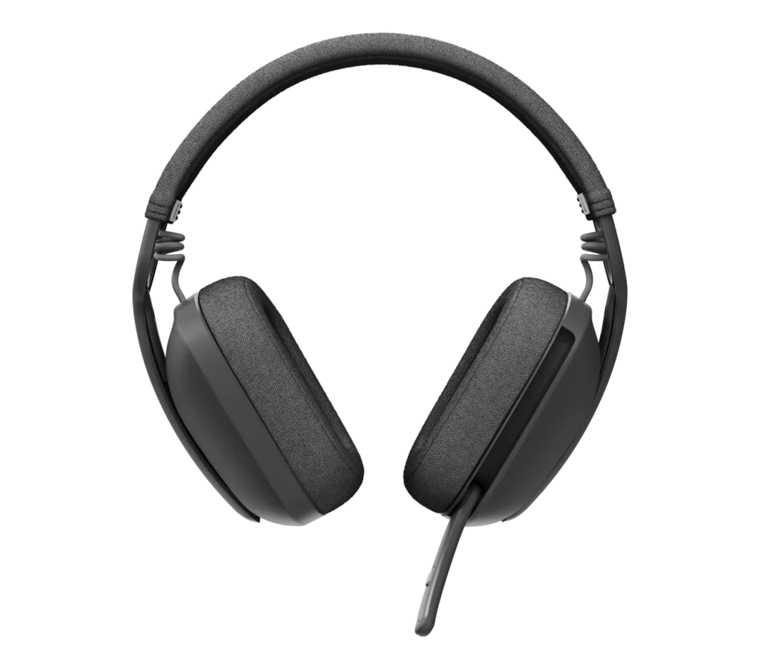 Logitech Zone Vibe 100 Lightweight Wireless Over-Ear Headphones, Noise-Cancelling Microphone, Advanced Multipoint Bluetooth, Teams/Zoom/Google Meet Compatible | Graphite OneCart