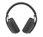 Logitech Zone Vibe 100 Lightweight Wireless Over-Ear Headphones, Noise-Cancelling Microphone, Advanced Multipoint Bluetooth, Teams/Zoom/Google Meet Compatible | Graphite OneCart