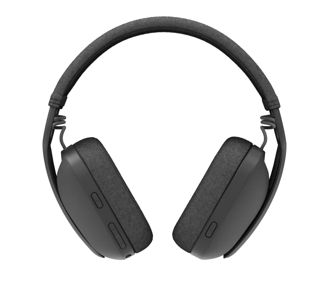 Logitech Zone Vibe 100 Lightweight Wireless Over-Ear Headphones, Noise-Cancelling Microphone, Advanced Multipoint Bluetooth, Teams/Zoom/Google Meet Compatible | Graphite OneCart