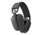 Logitech Zone Vibe 100 Lightweight Wireless Over-Ear Headphones, Noise-Cancelling Microphone, Advanced Multipoint Bluetooth, Teams/Zoom/Google Meet Compatible | Graphite OneCart